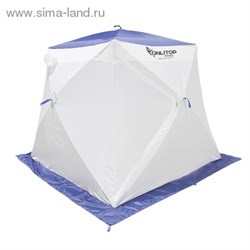 Палатка Призма 200 (1-сл) "Стандарт" В95Т1, бело-синяя   1176220 - фото 13103