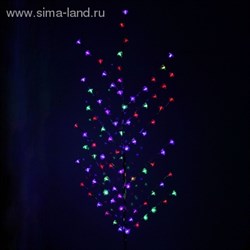 Светодиодный куст уличный 1,5 м, "Розы", 32 LED, 220V, контр. 8 р. КРАСНЫЙ - фото 13925
