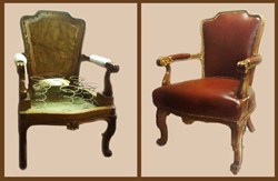 Полная реставрация кресла - фото 5682