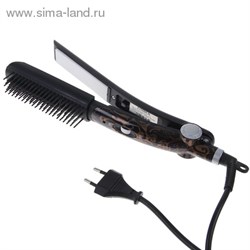 Выпрямитель-расческа для волос Zimber ZM-10905, мощность 45 Вт, керамические пластины   1210290 - фото 6807