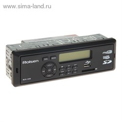 Автомагнитола Rolsen RCR-100B, USB/SD, MP3/ММС до 16Гб.   1135039 - фото 6896