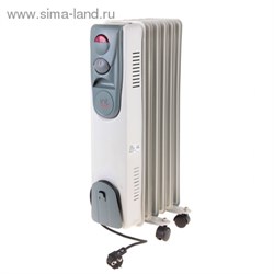 Радиатор электрический  Irit IR-07-1006, маслянный, 1кВт, 6 секций, 10 кв.м 892307 - фото 6957