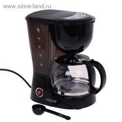 Кофеварка Vigor HX-2115, мощность: 800Вт., ёмкость: 1,2 литра, 10 - 12 чашек   1015257 - фото 7543