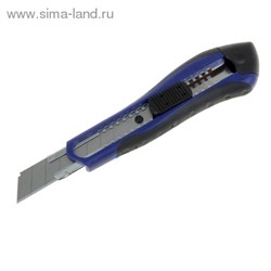 Нож универсальный "TUNDRA comfort" усиленный, прорезиненный, квадратный фиксатор, 18 мм 1006503 - фото 8248