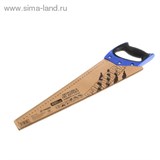 Ножовка по дереву "TUNDRA comfort" трехсторонняя заточка каленый зуб 5мм, 450мм 881808