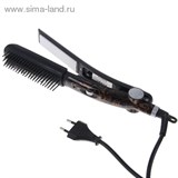 Выпрямитель-расческа для волос Zimber ZM-10905, мощность 45 Вт, керамические пластины   1210290