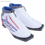 Ботинки лыжные TREK Russia Comfort NN 75 ИК (белый, лого красный) (р.40)