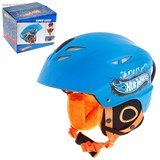 Шлем зимний, лыжи, сноуборд Hot Wheels, р-р М (54-58см)