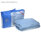 Одеяло кассетное Камелия 110х140 см легкое, гусиный пух, тик микс, 100% хлопок   1189342