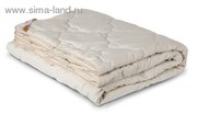 Одеяло ОЛ-Текс Верблюжья шерсть всесез. 140*205 ± 5 см, вербл.шерсть, тик(хл.100%) 300гр/м 788802