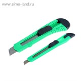 Набор ножей универсальных (2 шт) "TUNDRA basic" квадратный фиксатор, 9 мм и 18 мм 1006510
