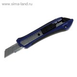 Нож универсальный "TUNDRA comfort" усиленный, прорезиненный, квадратный фиксатор, 18 мм 1006504