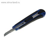 Нож универсальный &quot;TUNDRA comfort&quot; усиленный, прорезиненный, квадратный фиксатор, 9 мм 1006500
