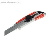 Нож универсальный "TUNDRA premium" усиленный, металлический, винтовой фиксатор, 18 мм 1006509