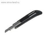 Нож универсальный "TUNDRA premium" усиленный+ 2 запасных лезвия,квадратный фиксатор, 9 мм 1006505