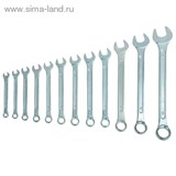Набор ключей комбинированных "TUNDRA basic" , холдер, хромированный, 12 шт, 6-22 мм 878115