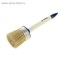 Кисть круглая "TUNDRA comfort" натуральная щетина, деревянная ручка №18 (60 мм) 881568 - фото 12272
