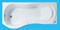 Акриловая прямоугольная ванна "ГИДРА". - фото 15698