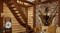 Лестница для загородного дома ЛС-07м - фото 16579