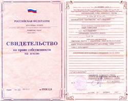 Перевод свидетельство на право собственности (простой) - фото 10820