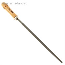 Напильник "TUNDRA basic" деревянная рукоятка, круглый 250 мм 1002709 - фото 11946