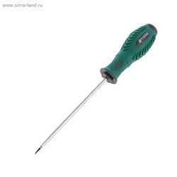 Отвертка "TUNDRA basic" SL 5.7х150 мм (-) двухкомпонентная рукоятка 882202 - фото 11989