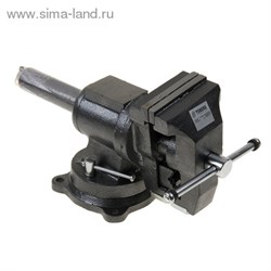 Тиски слесарные "TUNDRA premium" поворотные в двух плоскостях, 100 мм 878138 - фото 12083