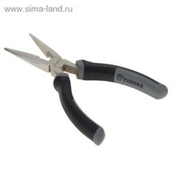 Длинногубцы "TUNDRA premium" никелированные 180 мм 881666 - фото 12106