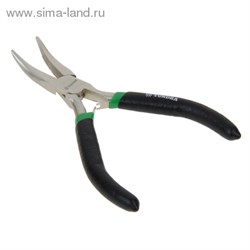 Длинногубцы изогнутые МИНИ "TUNDRA basic" никелированные 130 мм 881674 - фото 12121