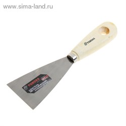 Шпатель "TUNDRA basic" деревянная рукоятка 60 мм 1006524 - фото 12360