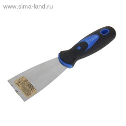 Шпатель металлический "TUNDRA comfort" комбинированная рукоятка 50 мм 881910 - фото 12380