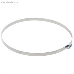 Хомут оцинкованный 143-165 мм 1054853 - фото 13071