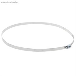 Хомут оцинкованный 180-204 мм 1054855 - фото 13073