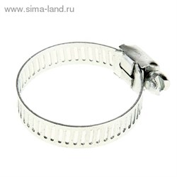 Хомут оцинкованный 20-32 мм 838727 - фото 13074