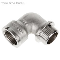 Уголок с наружной/внутренней резьбой 3/4", с ограничителем   1188392 - фото 13385