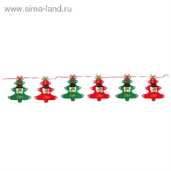 Растяжка "С Новым Годом" снеговик 2 метра - фото 14147