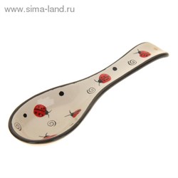 Подставка под ложки 23*8 см "Божьи коровки" - фото 14725
