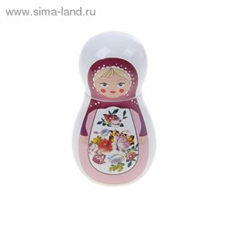 Банка для сыпучих продуктов 850 мл "Матрешка жостовская" - фото 14825