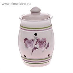 Банка для хранения чеснока 3л - фото 14845