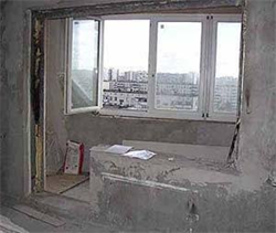 Демонтаж подоконной части из пенобетона, ПГП - фото 16169