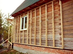 Устройство сайдинга с обрешеткой более 10 м - фото 17801