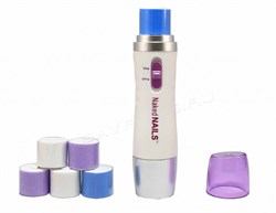 Электрическая пилка для ногтей "Сияющие ноготочки"(Velvet Smooth Electronic Nail Care) - фото 23791