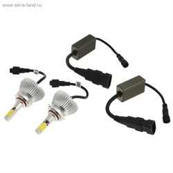 Набор светодиодных ламп HB3(9005) ближний 50 W, 2400 Lm, 5000 K, LED CREE, 840565 - фото 6399