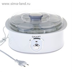 Йогуртница Galaxy GL 2690, 20Вт , 7 баночек  1,5 л   1194032 - фото 7537