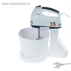 Миксер Irit IR-5434, 7 скоростей, объем чаши 2л, 150Вт   1184271 - фото 7550