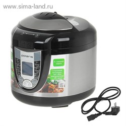Мультиварка высокого давления Polaris PPC 0205AD, 6 программ, 5,0л, 900Вт., чёрная  1043622 - фото 7571