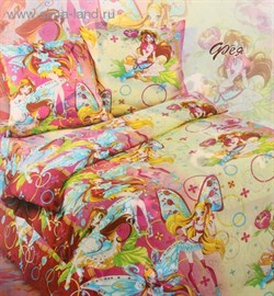 КПБ 1,5сп Сударушка Фея 150*215 см, 150*215 см, 70*70 см 2шт бязь (ш150)  191037 - фото 7965