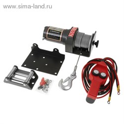 Лебедка электрическая "TUNDRA" 2500 lb (1134 кг), трос 14 метров, 12V 1002775 - фото 8027