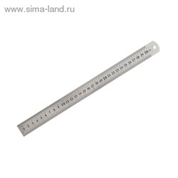 Линейка строительная "TUNDRA basic" металлическая, 300 мм. 1112955 - фото 8074