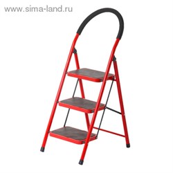 Стремянка с антискользящими ступенями "Tundra Basic" 3 ступени 882088 - фото 8226